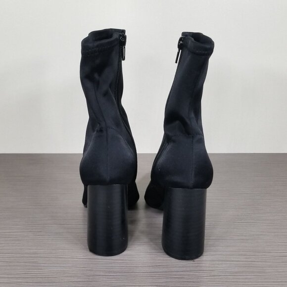 Jeffrey Campbell Siren Bootie, Black Neoprene, Womens Size 5 M - Picture 5 of 12